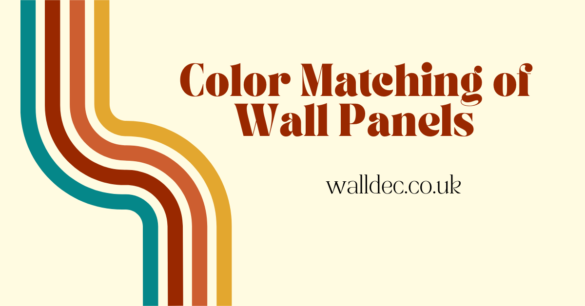 Color Matching of Wall Panels