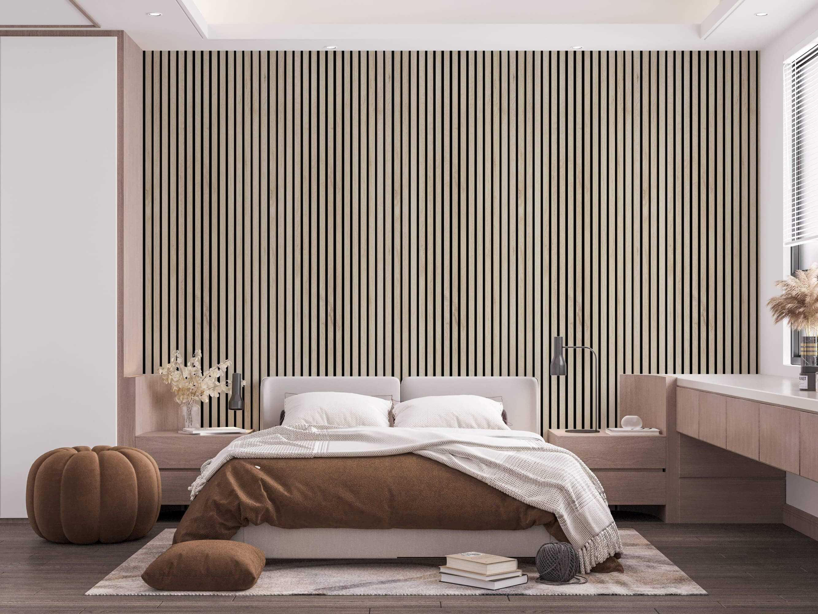 Arden Oak Acoustic Wall Panel