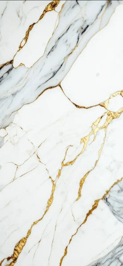 Golden Aura Marble Effect Wall Panel