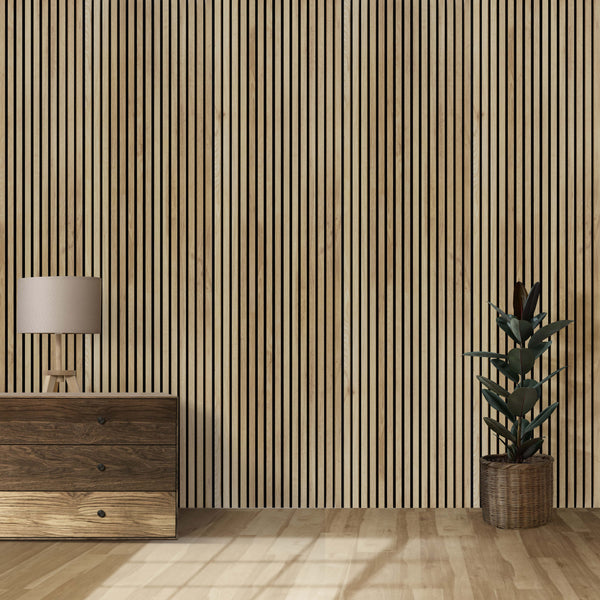 Natural Oak Wall Panel