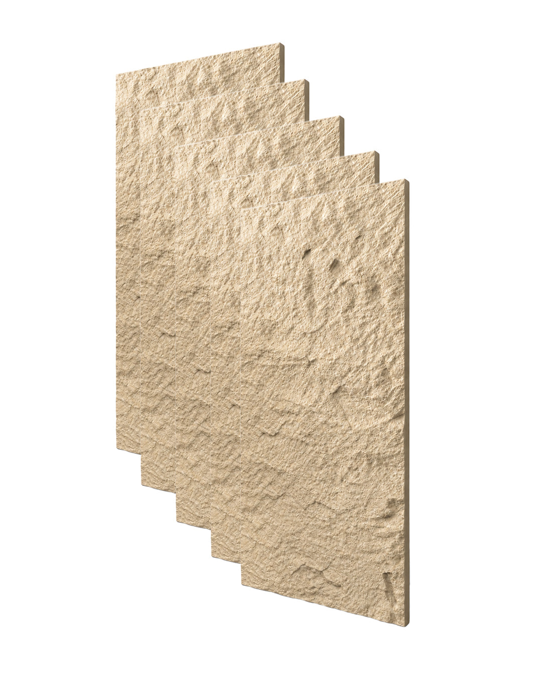 Sandstorm Stone Rock Effect Wall Panels 120x60cm (47.24" x 23.62")
