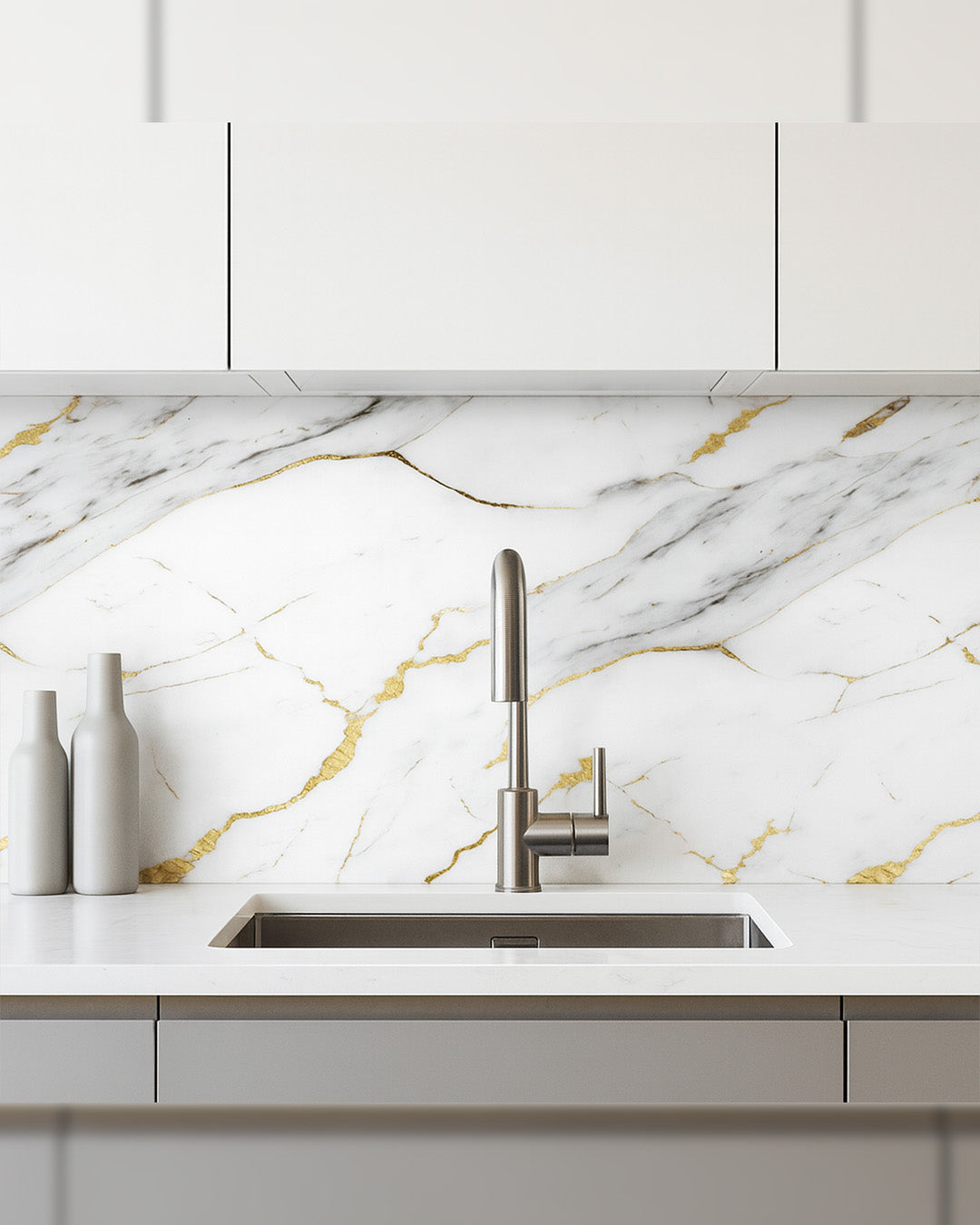 Golden Glow – PVC Marble Effect Panel (120 x 60 cm | 3mm)