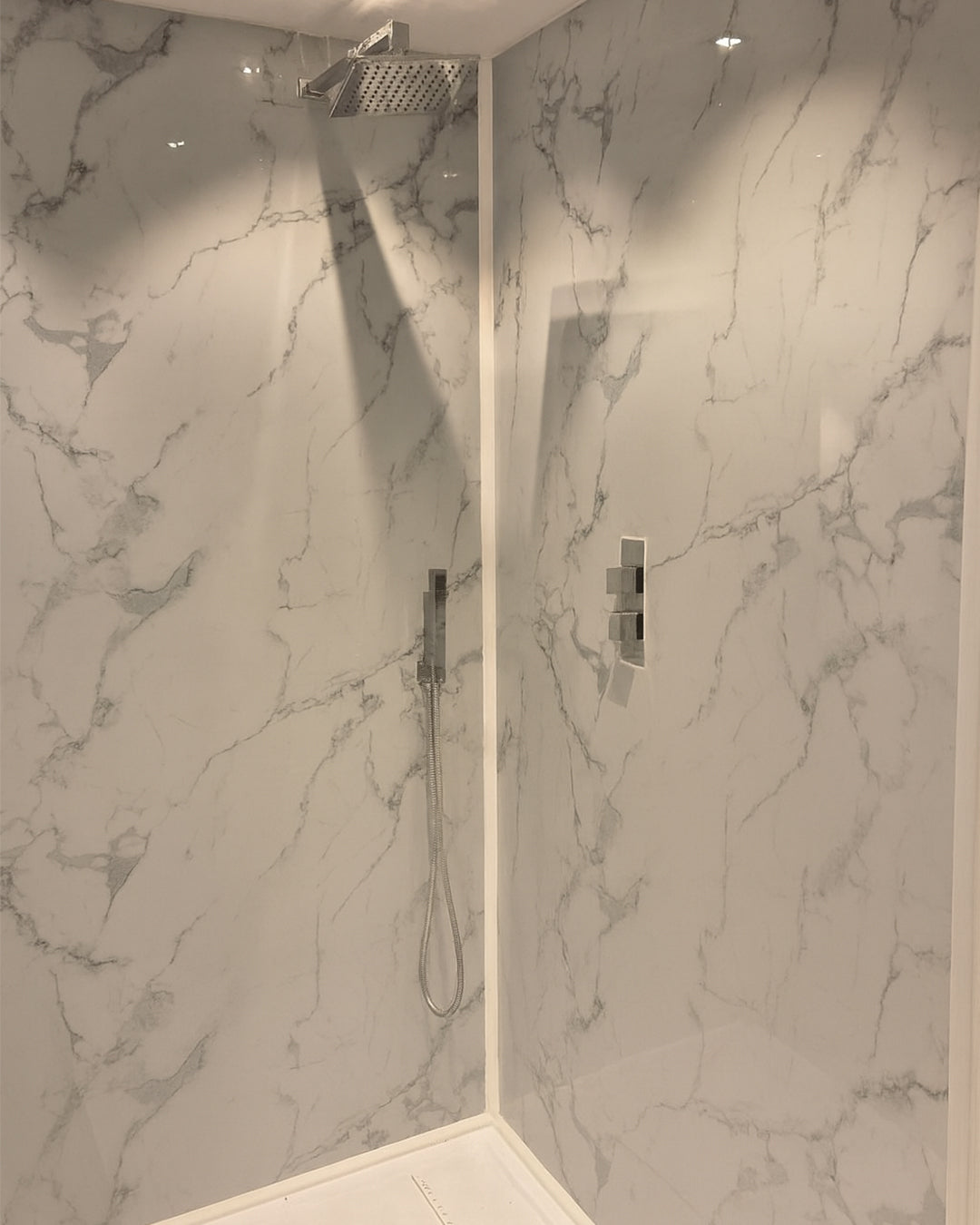 Carrara Marble Effect Wall Panels 120 x 60 cm