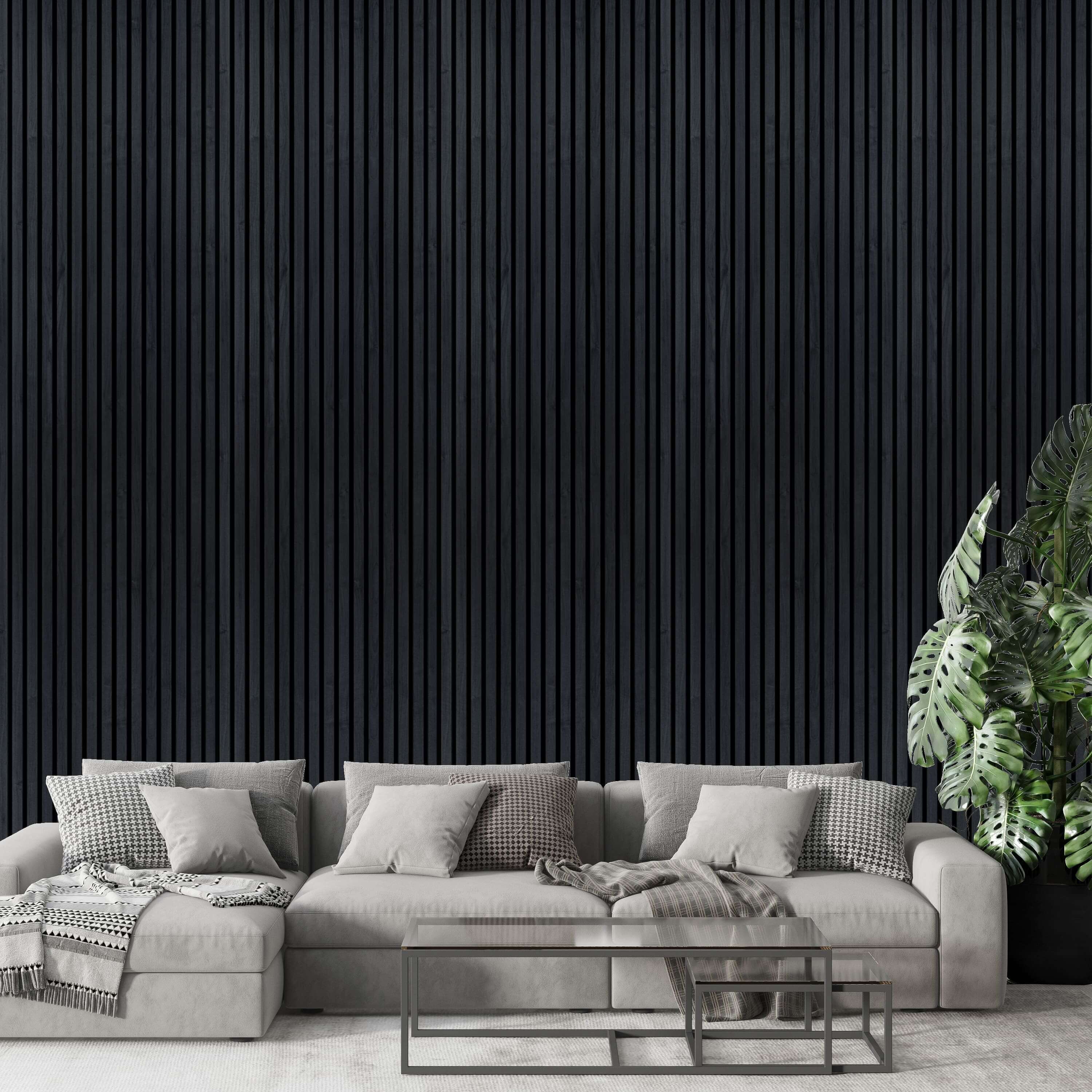 Charcoal Dark Wall Panel