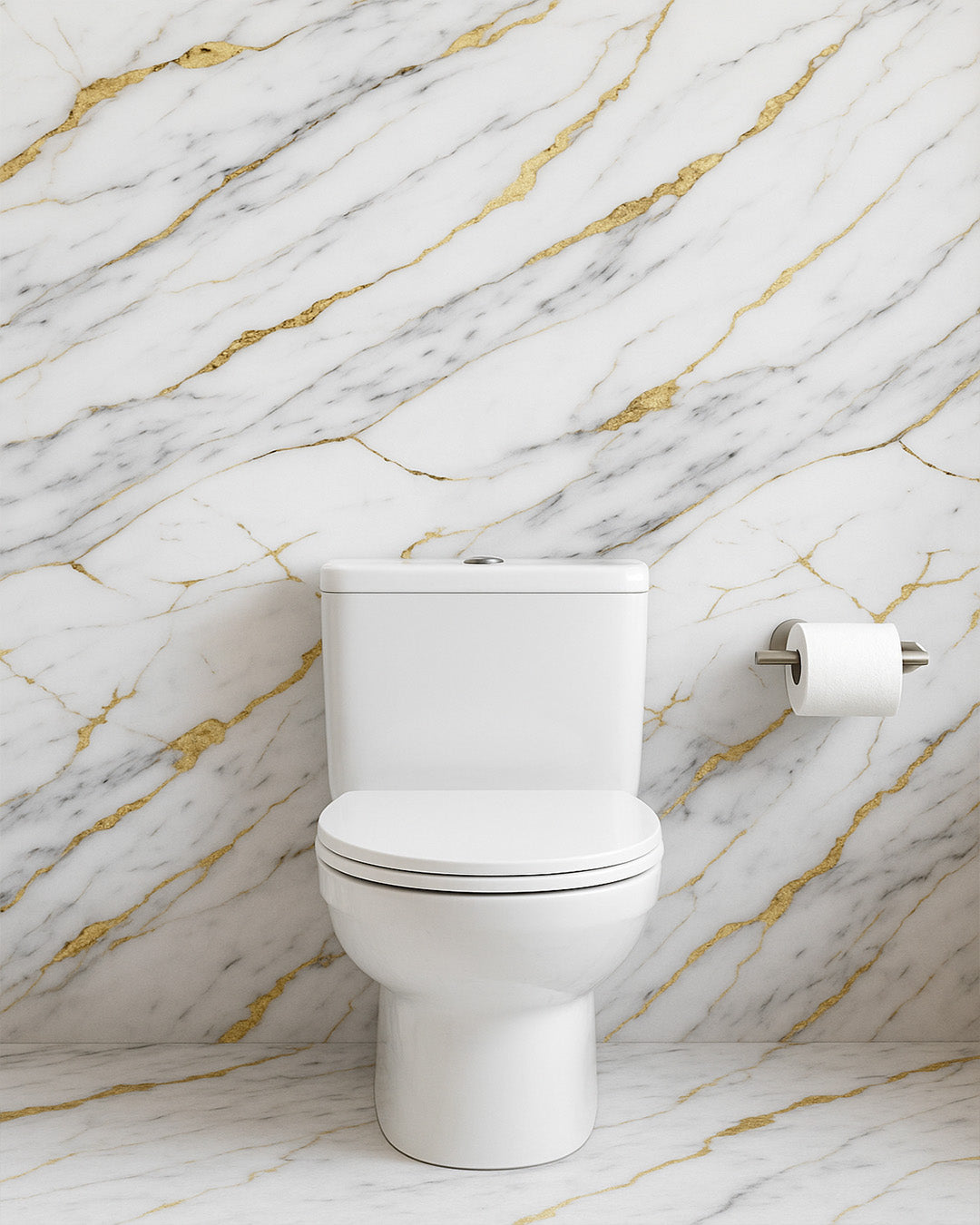 Golden Glow – PVC Marble Effect Panel (120 x 60 cm | 3mm)