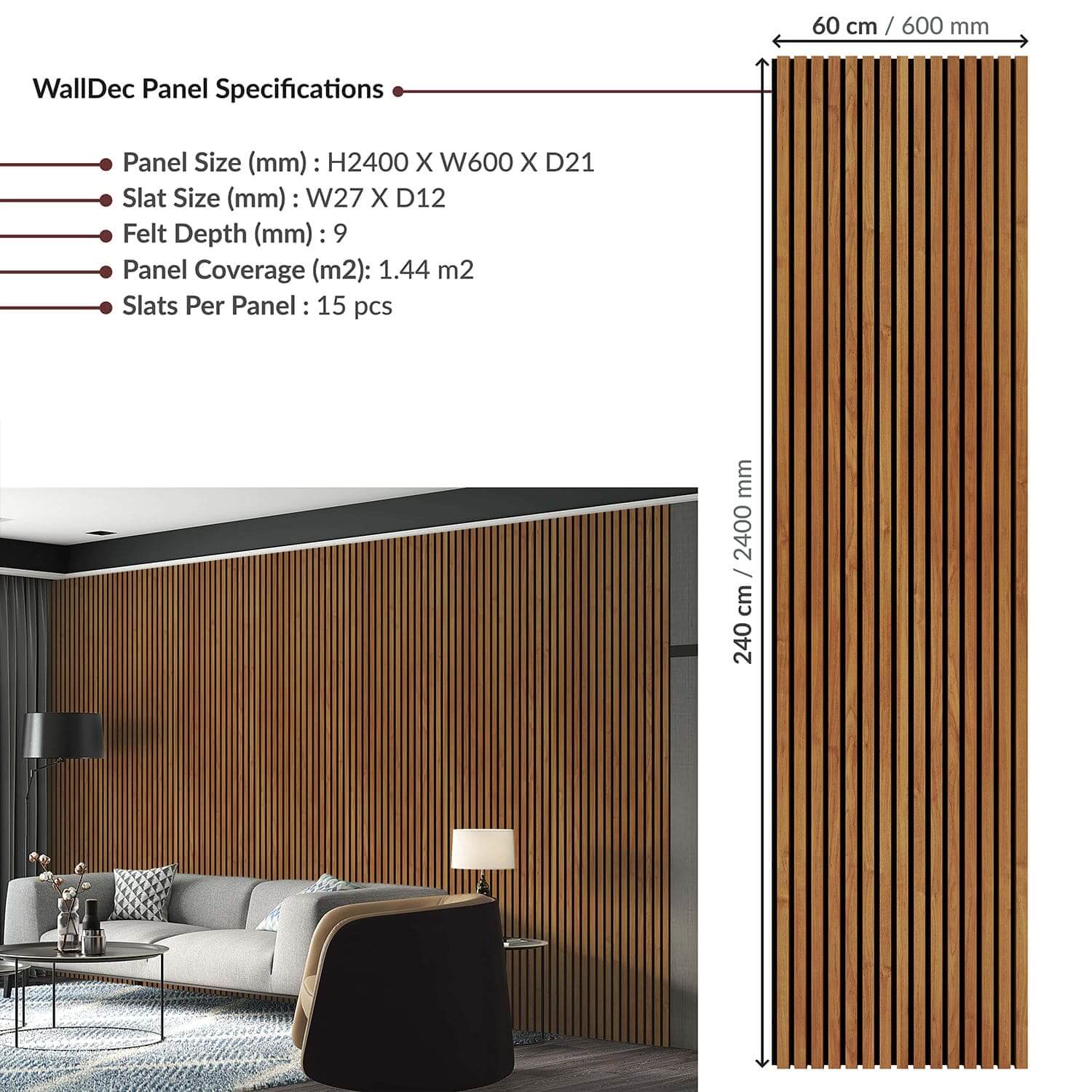 Bungalow Acoustic Wall Panel