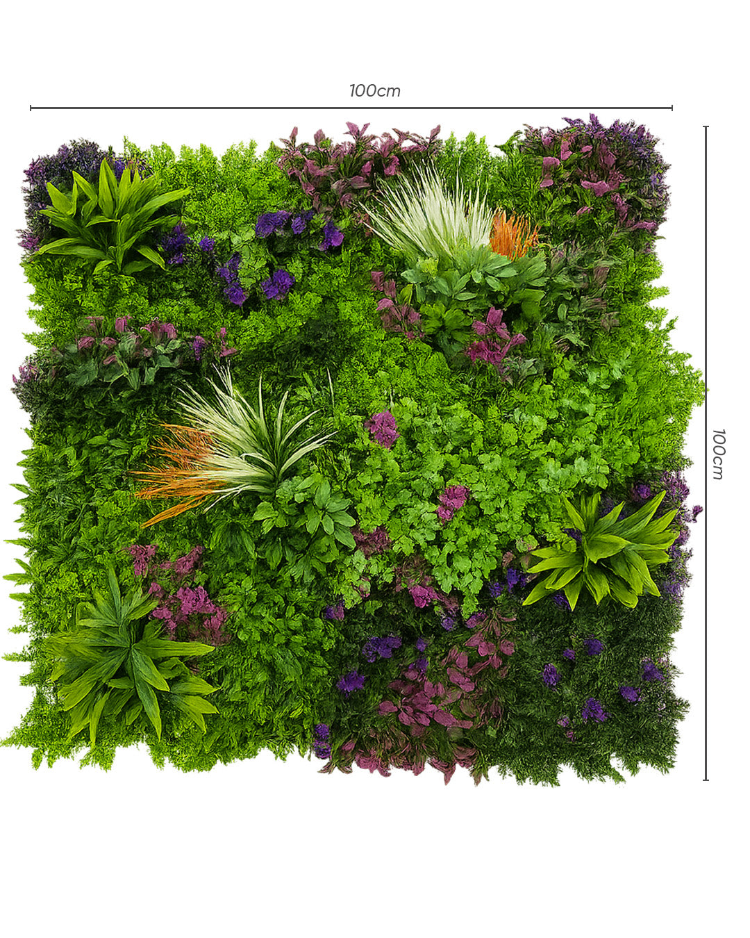 Lavanta Grass Artificial Green Wall Panel