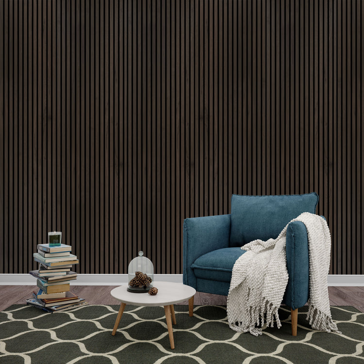 Walnut Shell Wall Deep Walnut Wall Panel | WallDec