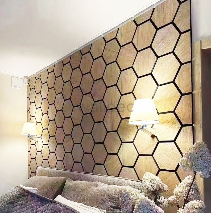 Hexagon Panel - Natural Aura