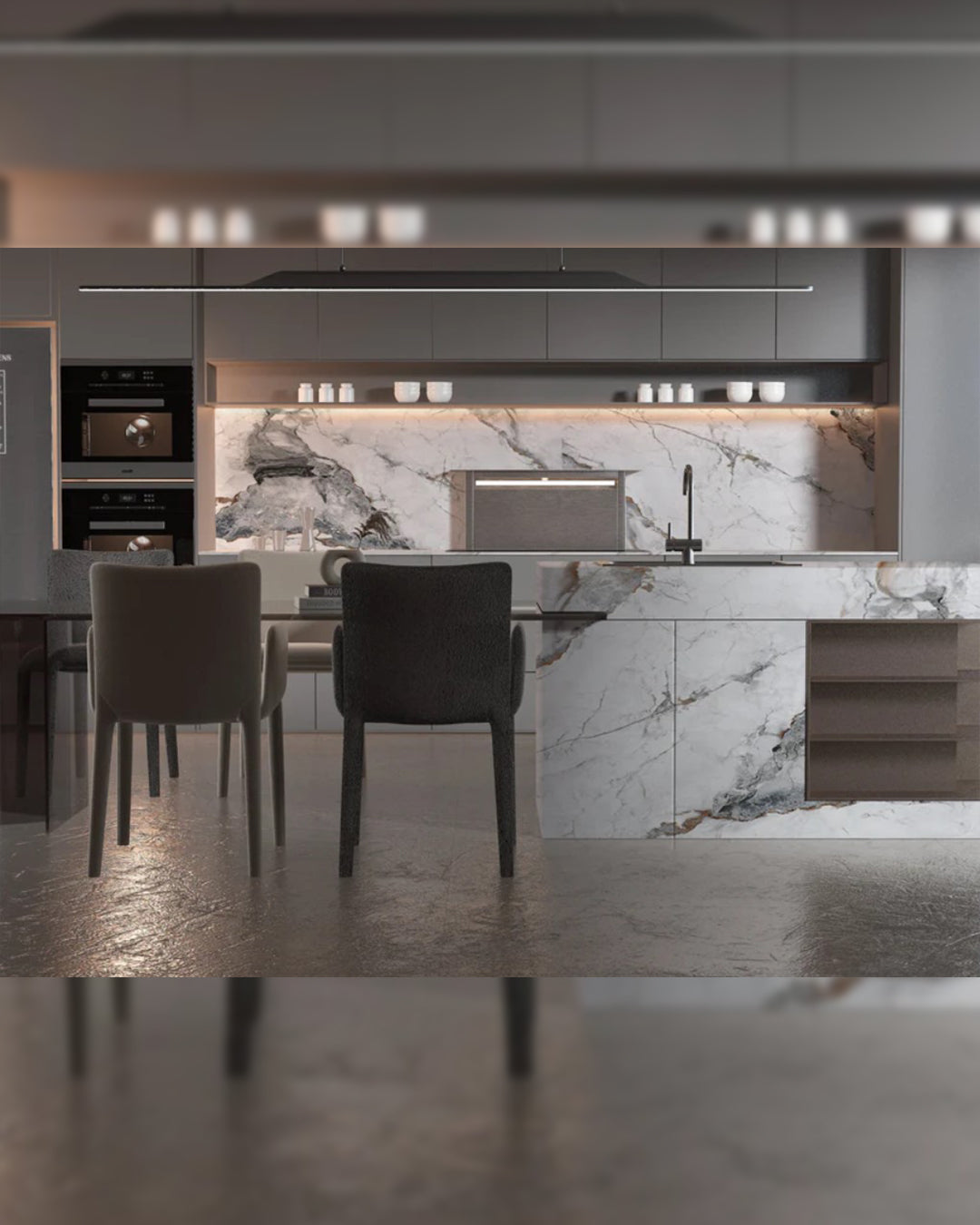 Luna White – PVC Marble Effect Panel (120 x 60 cm | 3mm)