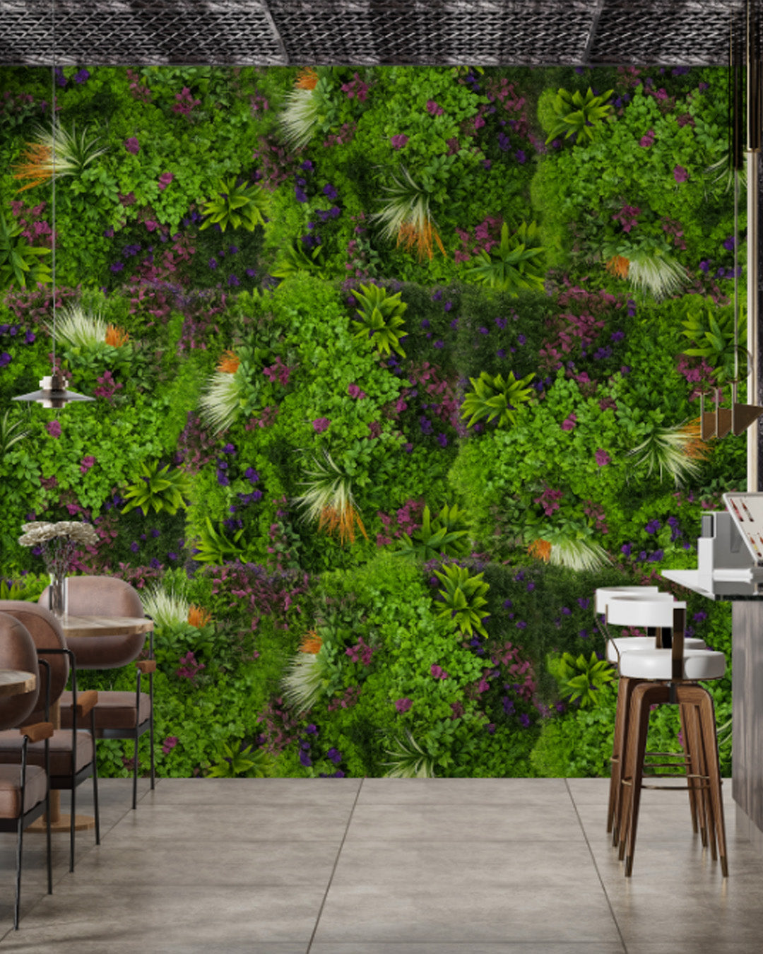 Lavanta Grass Artificial Green Wall Panel