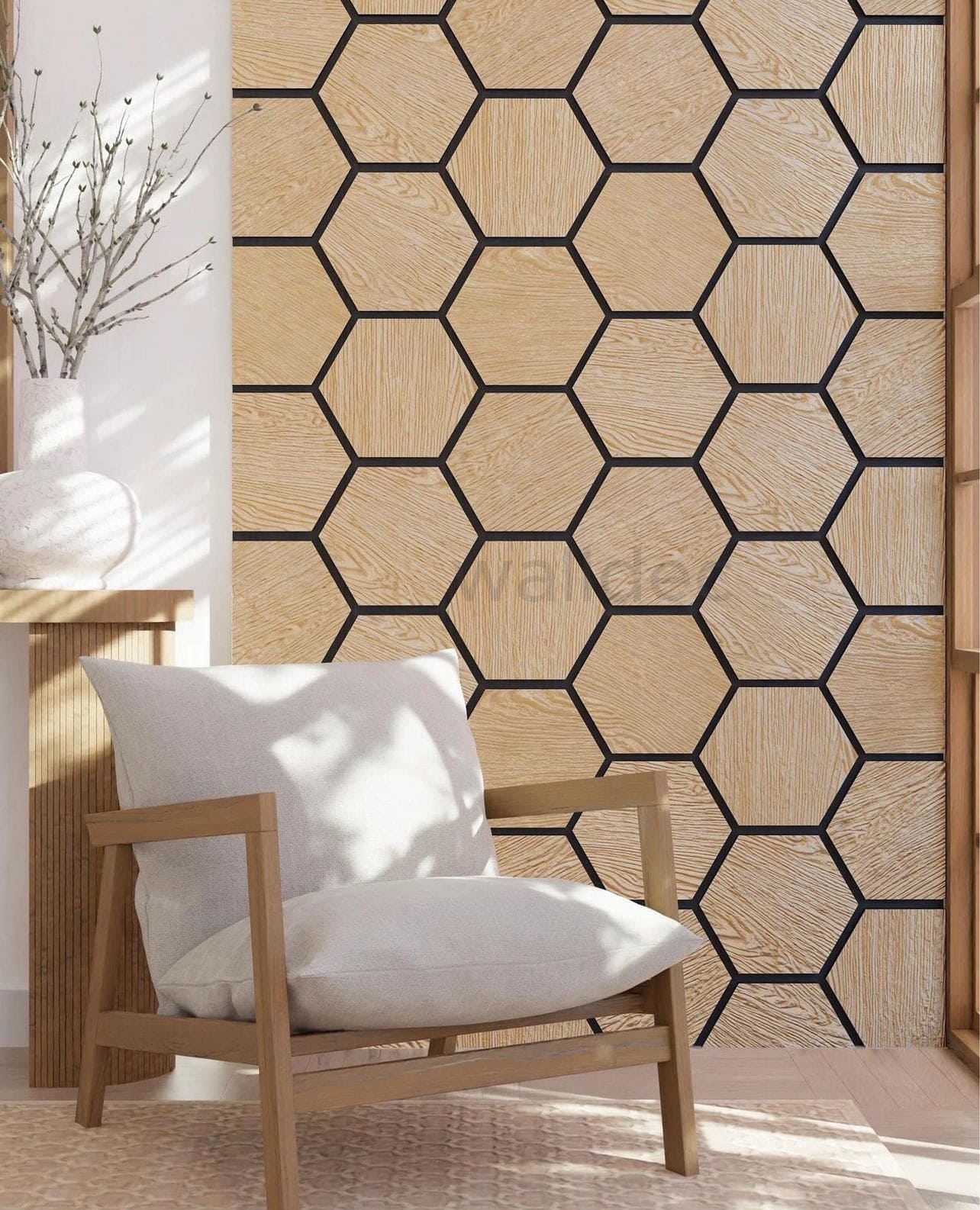 Hexagon Panel - Natural Aura