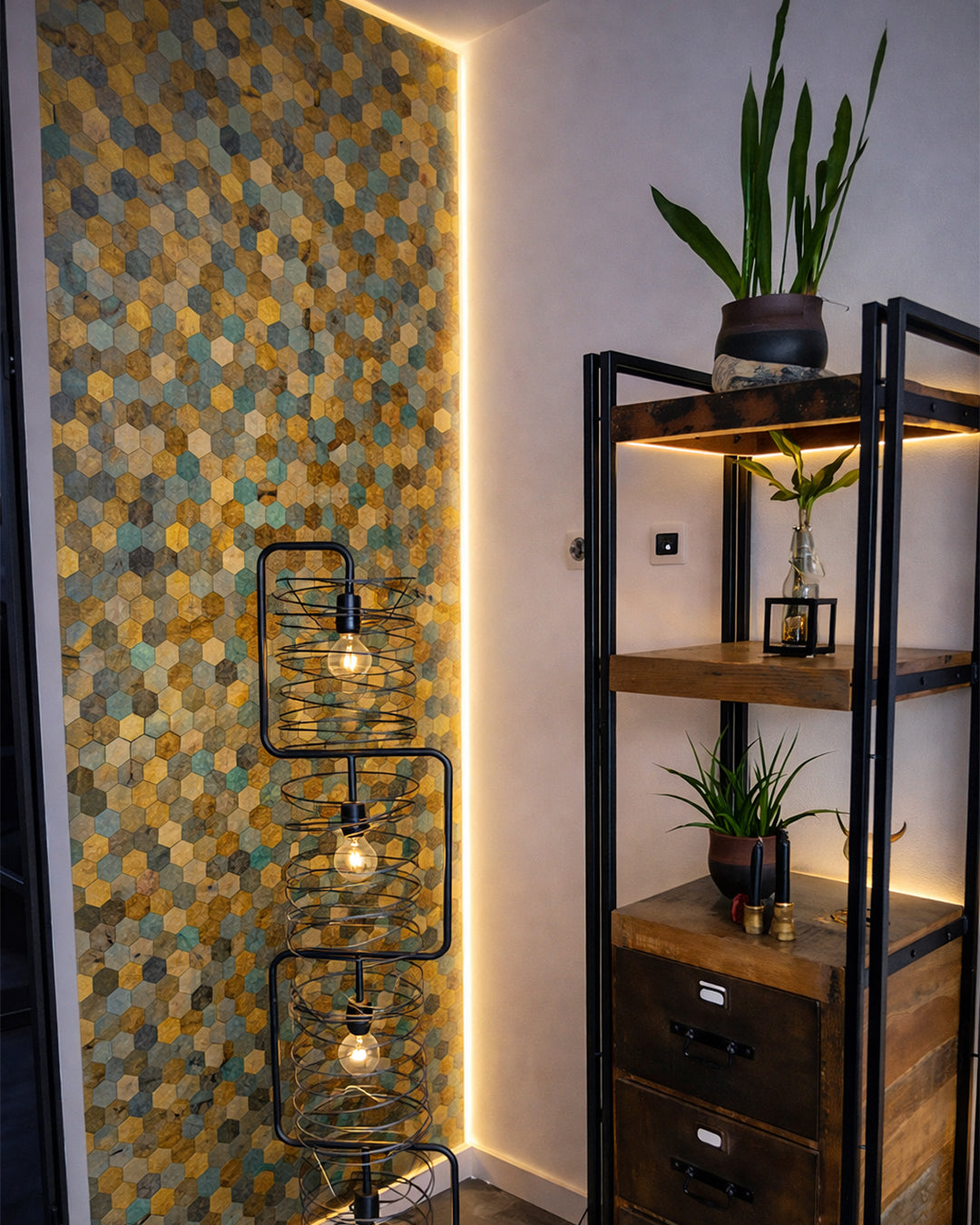 Premium Rustic | Peel & Stick Mosaic Tile Panel (288mm x 292mm / 11.3" x 11.5")