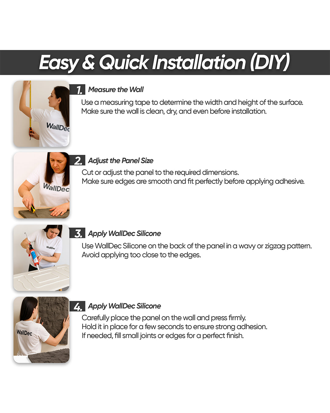 Iceberg Rock Stone Effect Wall Panels 120x60cm (47.24" x 23.62")