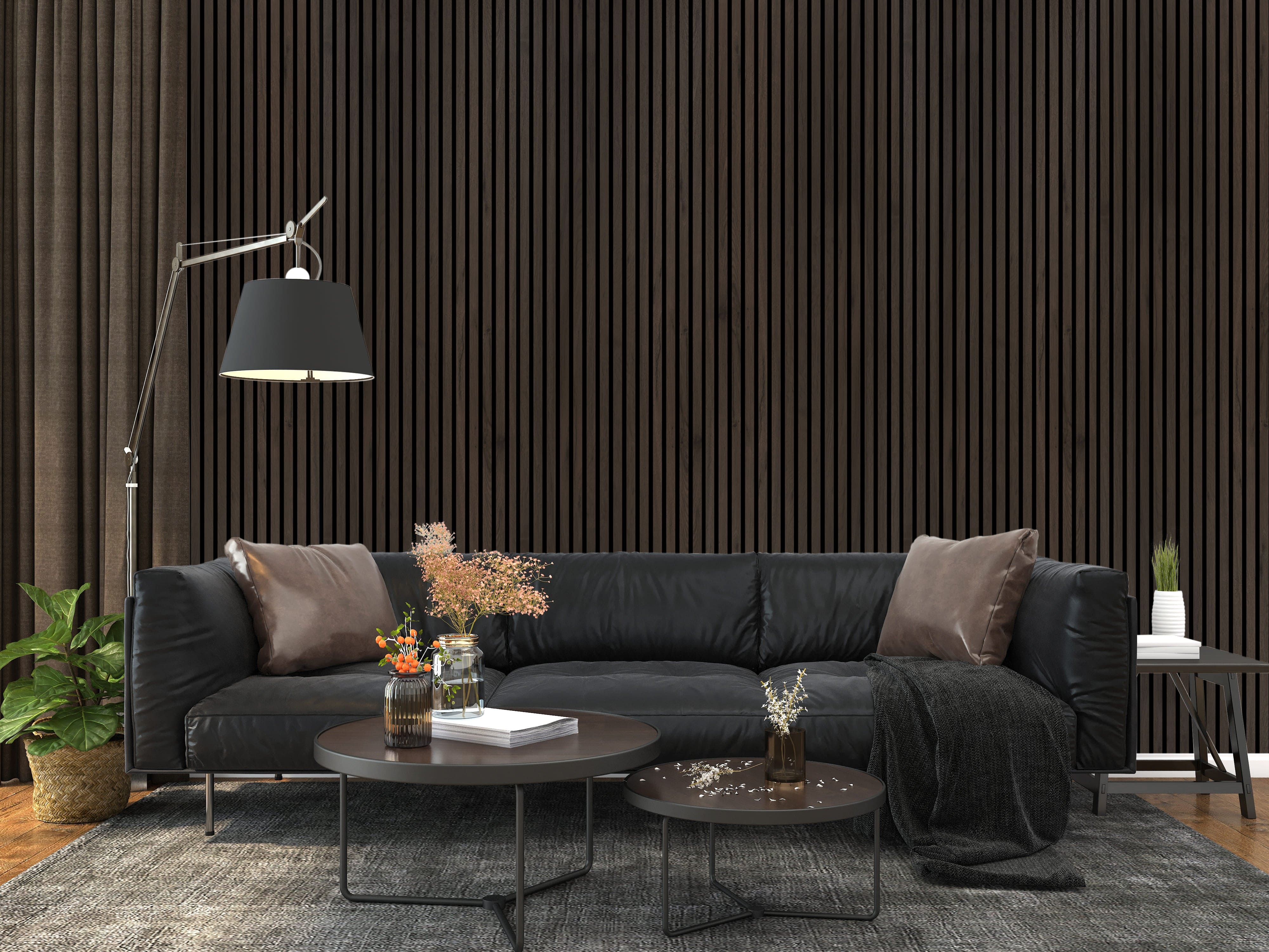 Deep Walnut Wall Panel | WallDec – Walldec