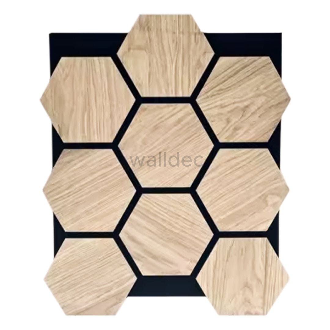 Hexagon Panel - Natural Aura